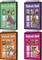 4 Pcs Velvet Art Coloring Books Velvet Coloring Posters Velvet Spiral Bound Books Felt Coloring Pages for Kids Great for After School, Travel, Planes,...